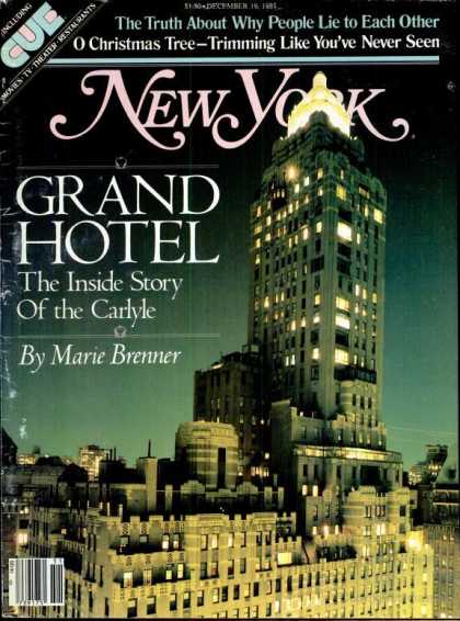 New York - New York - December 19, 1983