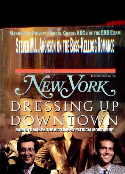 New York - New York - October 20, 1986
