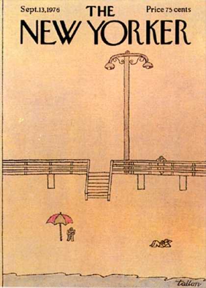 New Yorker 2577 - Umbrella - Beach - Boardwalk