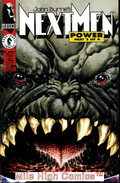 Next Men 24 - Teeth - Monster - John Burne - Dark Horse - Power