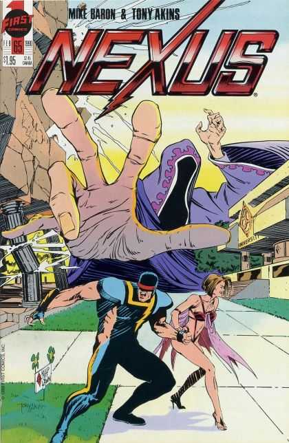 Nexus 65 - Mike Baron - Tony Akins - First - Mage - Superhero - Tony Akins