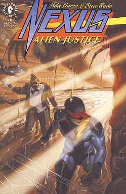 Nexus 82 - Alien Justice - Mike Baron - Steve Rude - Dark Horse Comics - Tunnel