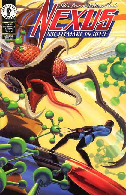 Nexus 96 - Dark Horse Comics - Nightmare In Blue - Mike Baron - Bug - Tongue