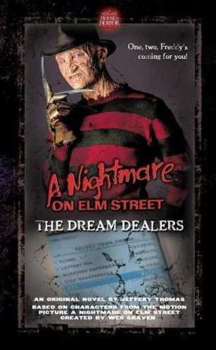 Nightmare on Elm Street 5 - One Two Freddys Coming For You - Wes Craven - The Dream Dealers - An Original Novel By Jeffery Thomas - Select Your Dream