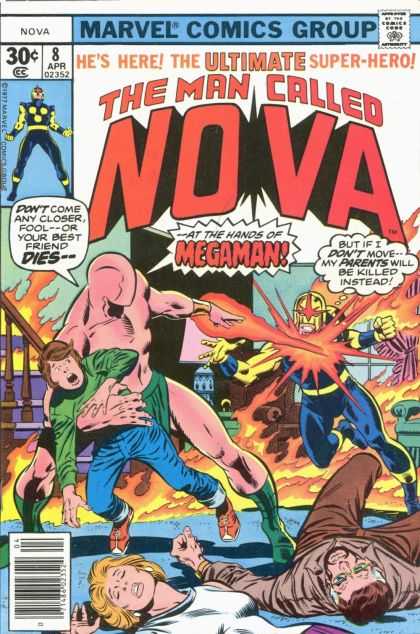 Nova 8 - The Ultimate Super-hero - Marvel - Comics Group - Nova - Megaman - Adi Granov, John Buscema