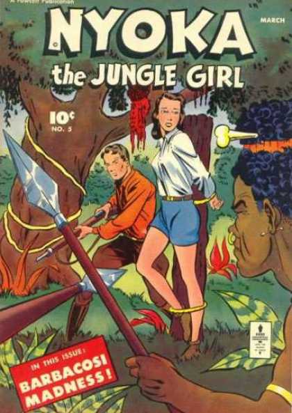Nyoka the Jungle Girl 5 - Forest Fighters - Jungle Warriors - All Tied Up - Danger Quest - Escape Tactics
