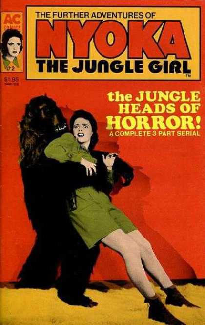 Nyoka 2 - The Jungle Girl - Jungle Heads Of Horror - Bigfoot - Woman - Apeman
