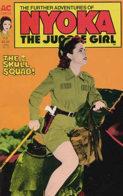 Nyoka 3 - The Judge Girl - The Skull Squad - Uniform - Gun - Horseback
