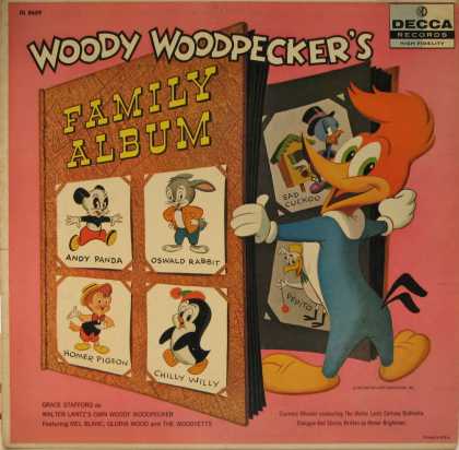 Oddest Album Covers - <<Woody Woodpecker's Family Album>>