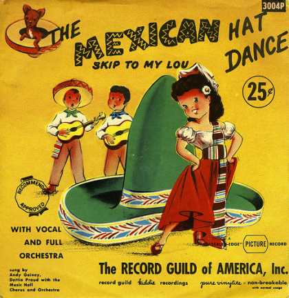 Oddest Album Covers - <<The Mexican Hat Dance b/w Skip To My Lou>>