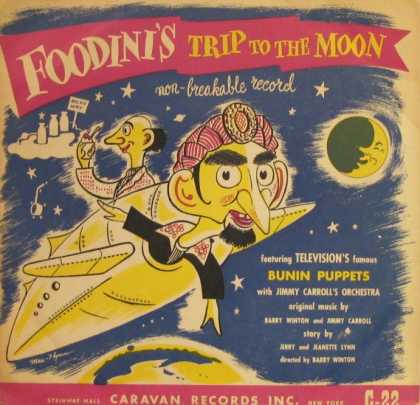 Oddest Album Covers - <<Foodini's Trip to the Moon>>