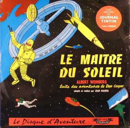 Oddest Album Covers - <<Tintin in space>>