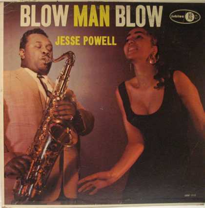 Oddest Album Covers - <<Saxblaster Jesse â€œTexâ€ Powell>>