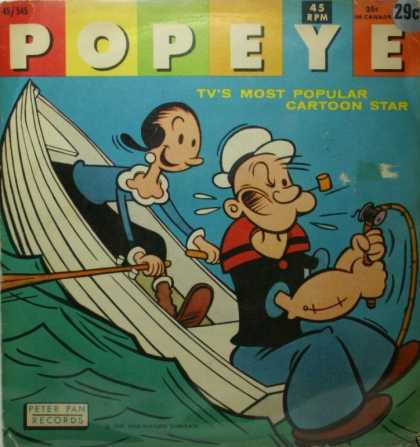 Oddest Album Covers - <<Olive Oyl and Popeye>>