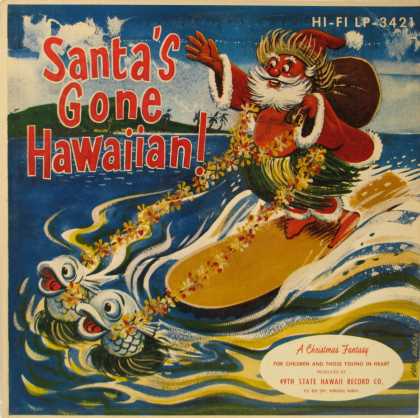 Oddest Album Covers - <<Surfin' Santa>>