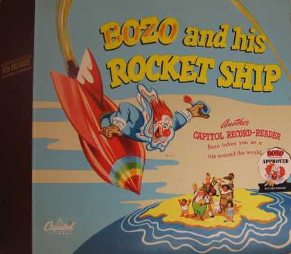 Oddest Album Covers - <<Bozo and his Rocket Ship 78>>