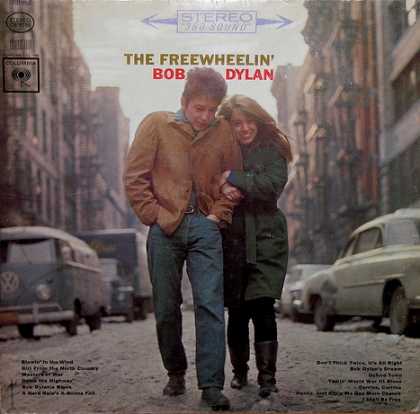 Oddest Album Covers - <<The Freewheelin' Bob Dylan>>