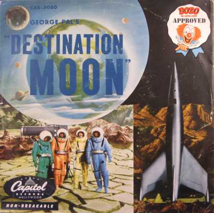 Oddest Album Covers - <<Destination Moon>>