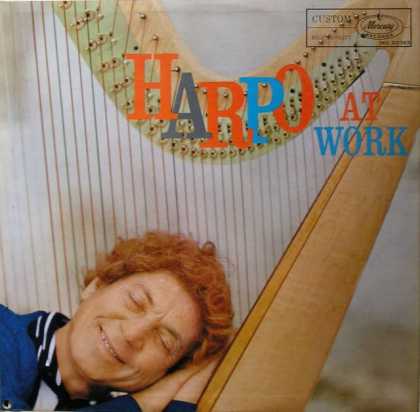 Oddest Album Covers - <<Harpo Marx At Work>>