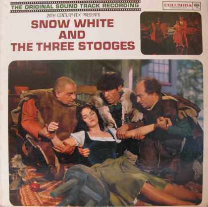Oddest Album Covers - <<Snow White and the Three Stooges Sound Track>>
