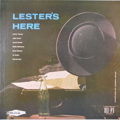 Oddest Album Covers - <<Lester Young's porkpie hat>>