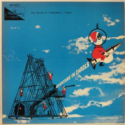Oddest Album Covers - <<Santa's rocket>>