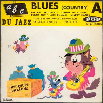 Oddest Album Covers - <<Blues (country) A Du Jazz>>