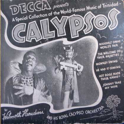 Oddest Album Covers - <<Wilmouth Houdini's Calypsos>>