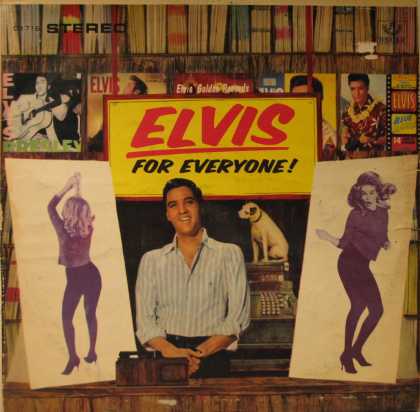 Oddest Album Covers - <<Record store Elvis>>