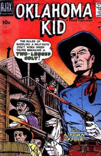 Oklahoma Kid 4 - Oklahoma Kid - Gun Slingers - Two-legged Colt - A Town Affair - Cowboy