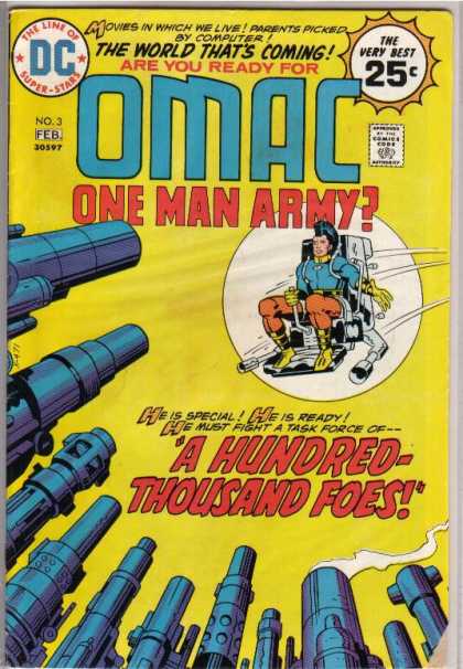 Omac 3 - Movies - World - Computer - Foes - Hundred-thousand - Jack Kirby, Renato Guedes