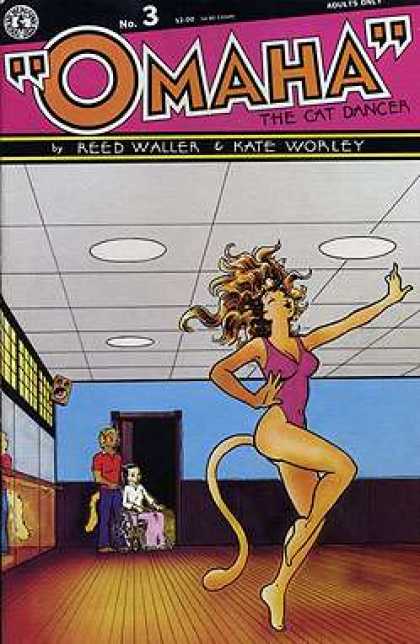Omaha the Cat Dancer 3 - Reed Waller - Kate Worley - Woman - Dances - Man