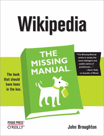 O'Reilly Books - Wikipedia: The Missing Manual