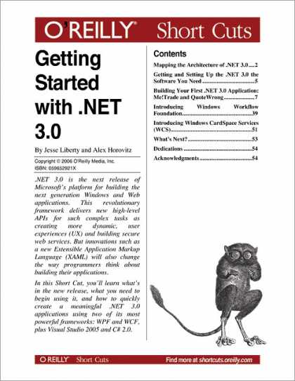 O'Reilly Books - Getting Started with .NET 3.0