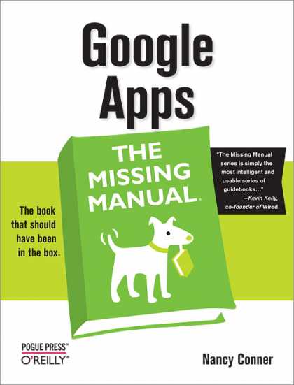 O'Reilly Books - Google Apps: The Missing Manual