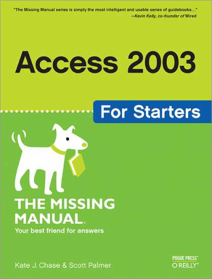O'Reilly Books - Access 2003 for Starters: The Missing Manual