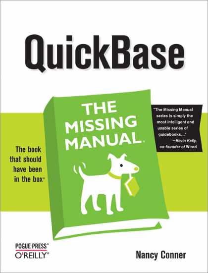 O'Reilly Books - QuickBase: The Missing Manual