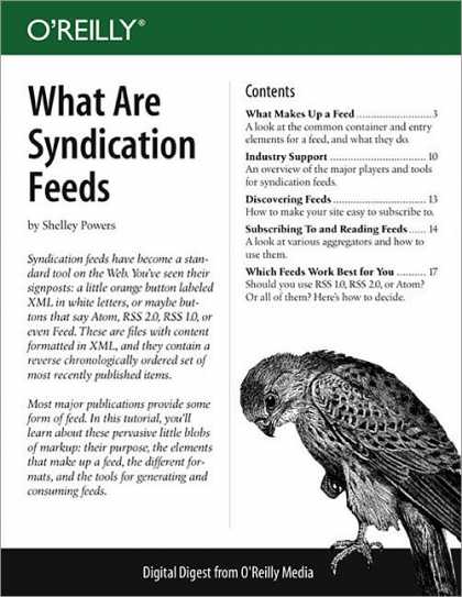 O'Reilly Books - What Are Syndication Feeds