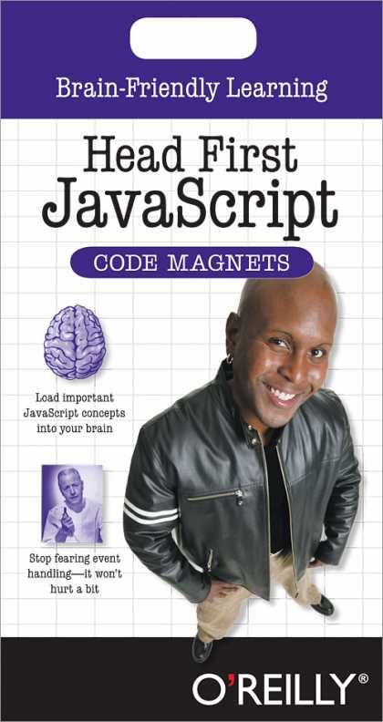 O'Reilly Books - Head First JavaScript Code Magnet Kit