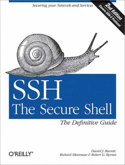 O'Reilly Books - SSH, The Secure Shell: The Definitive Guide, Second Edition