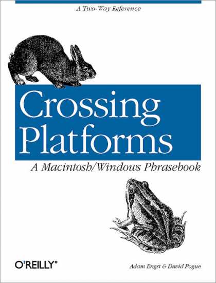 O'Reilly Books - Crossing Platforms A Macintosh/Windows Phrasebook