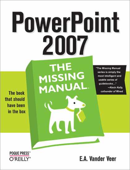 O'Reilly Books - PowerPoint 2007: The Missing Manual