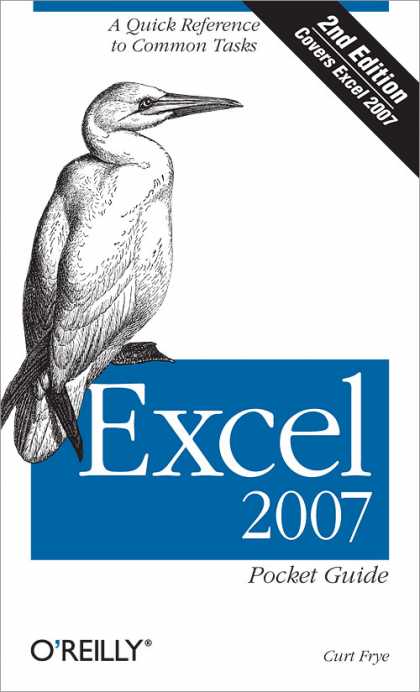 O'Reilly Books - Excel 2007 Pocket Guide, Second Edition