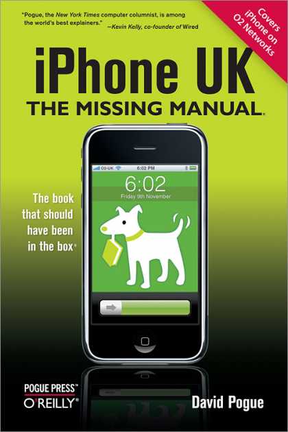 O'Reilly Books - iPhone UK: The Missing Manual