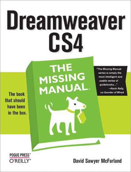 O'Reilly Books - Dreamweaver CS4: The Missing Manual