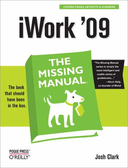 O'Reilly Books - iWork '09: The Missing Manual
