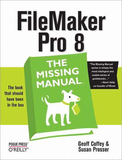O'Reilly Books - FileMaker Pro 8: The Missing Manual