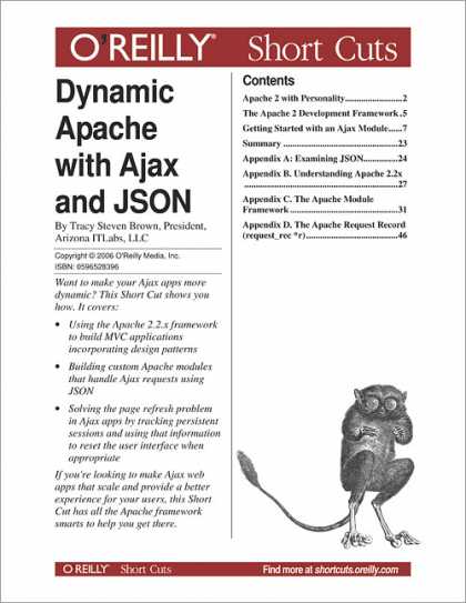 O'Reilly Books - Dynamic Apache with Ajax and JSON