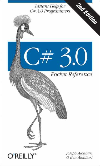 O'Reilly Books - C# 3.0 Pocket Reference, Second Edition