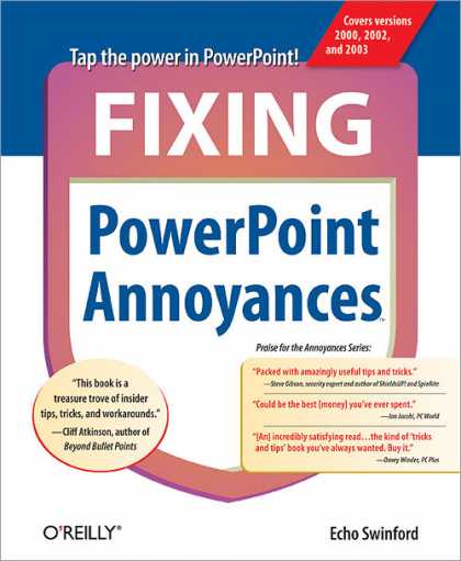 O'Reilly Books - Fixing PowerPoint Annoyances